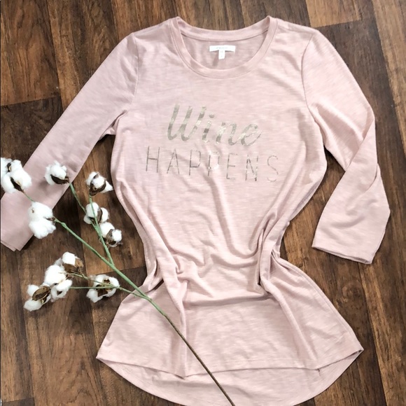 Maurices Tops - WINE HAPPENS T-shirt